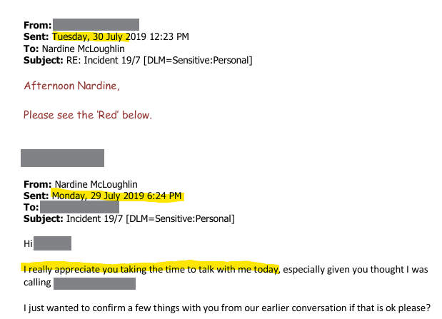 3rd witness statement also sourced after 25 July